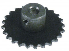 Звездочка цепная металл ø 50мм В 18мм гнездо для оси ø 19мм зубчики 24 деление 25-1