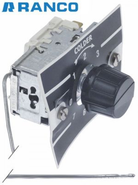 Термостат ø датчик 19мм капиллярная трубка  1200мм датчик с капиллярной трубкой тип K50-L3231/002