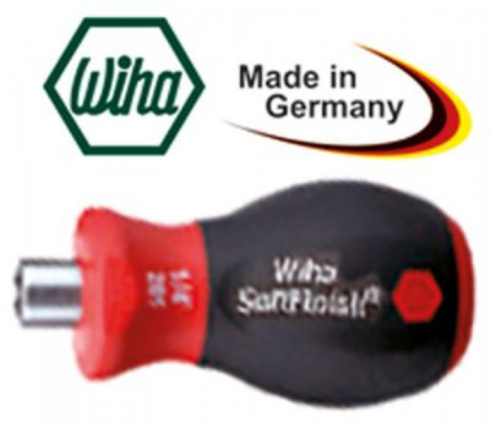 Держатель наконечника инструмента  коротк. 1/4" магнитн. кол-во в уп-вке 1штук