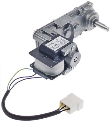 Мотор-редуктор 230В 32/38об/мин ø вала 6x12мм 70/60Вт В 100мм Д 225мм Ш 75мм