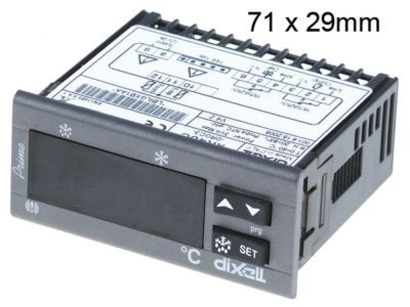 Регулятор электронный 12В мм 71x29мм NTC сборка вмонтирование выходы реле 2 XR40C-0R0C3  -