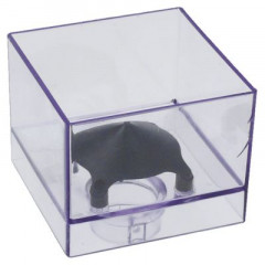 Цилиндр стекляный  ёмкость для кофейных бобов Д 116мм В 83мм для прибора MCF, MCI