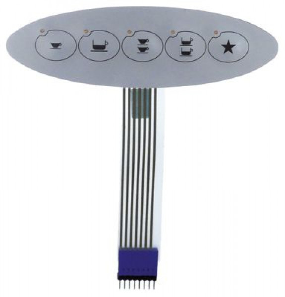 Клавиатура мембранная Д 134мм Ш 39мм