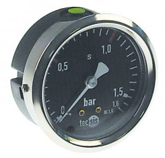 Манометр присоединение сзади резьба 1/4" ø 63мм варочный котёл маркировка 0,5-1