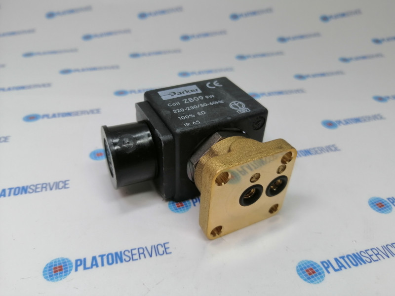 Клапан электромагнитный латунь DN 25мм присоединение  - 2-ходов. 230 В перем. тока PARKER