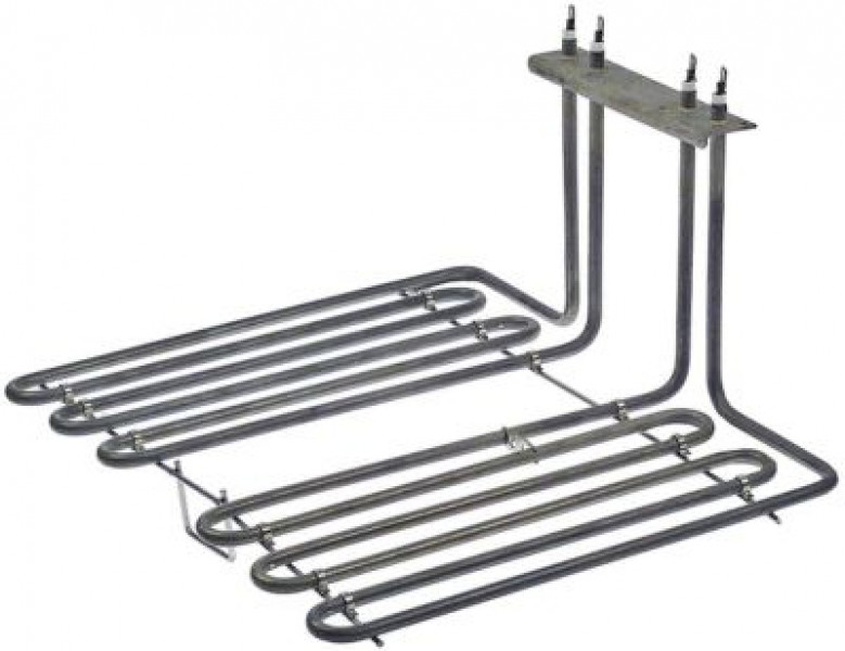 Элемент нагревательный  6000Вт 230В Д 317мм прямоугольный фланец