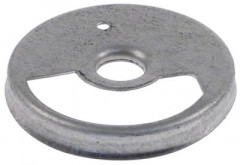 Аэрожёлоб металлический лист ø 60мм толщина материала 8мм ø отверстия 115мм