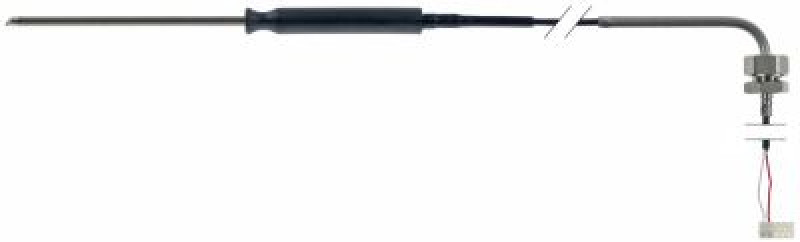 Датчик температурный погружной для измерения температуры в толще продукта Pt100 кабель PTFE датчик -40 до +250°C