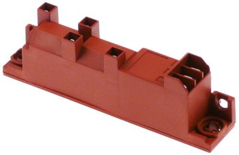 Приборы для зажигания выходы 4 230 В перем. тока размеры 111x23x34мм шаг крепления 100мм