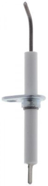 Электрод зажигания Д1  15мм Д2 12мм с фланцем присоединение плоский штекер 6,3 мм Д1 ø 7мм