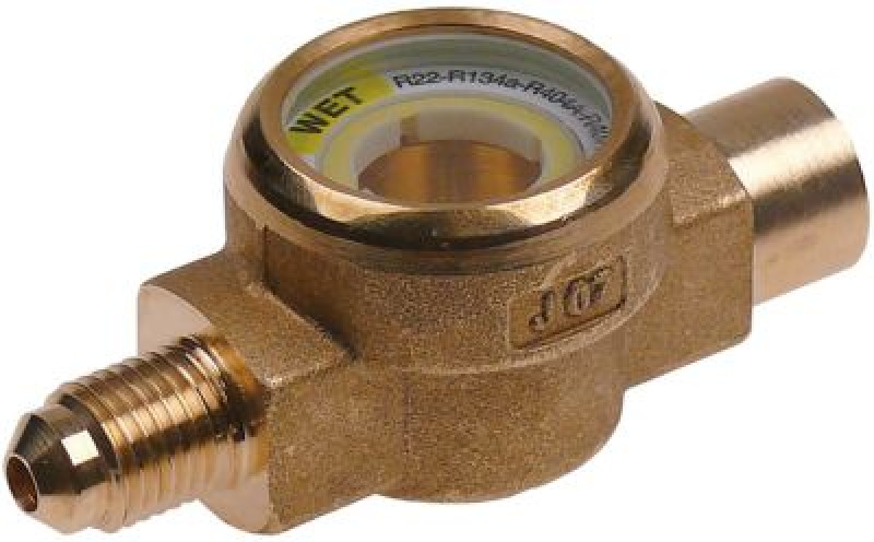 Стекло смотровое присоединение 7/16" UNF (1/4" SAE) Д 68мм