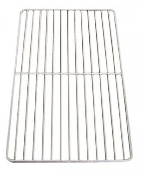 Решётка  Ш 325мм Г 530мм сталь с пластиковым покрытием бел.