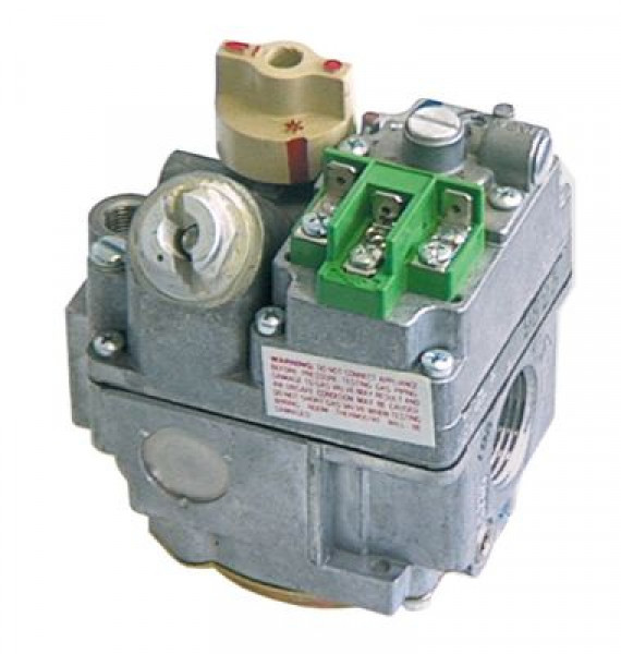 Вентиль газовый  тип 7000BMSER вход для газа 1/2" выход для газа 1/2" подходит для ROBERTSHAW