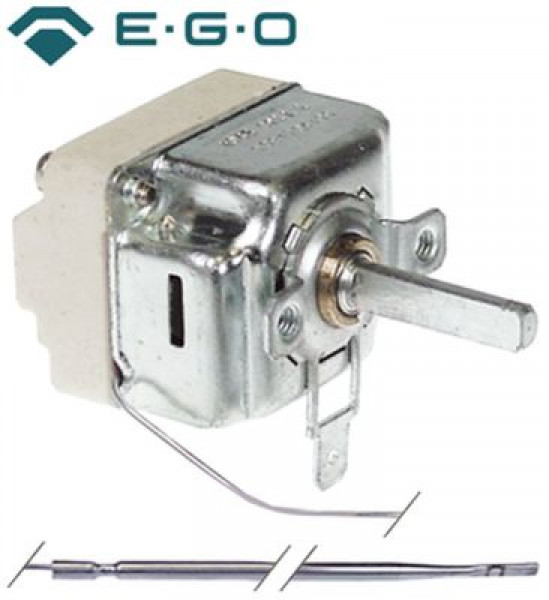 Термостат темп. макс. 320°C 1-полярн. 1NO 16А ø датчик 3мм Д датчик 219мм