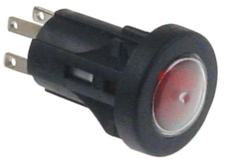 Выключатель нажимной кнопочный монтажные размеры ø16 мм красн. 1NO 250В