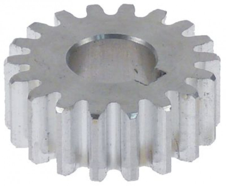 Зубчатое колесо пластмасса ø 30мм Ш 11мм гнездо для оси ø 12мм зубчики 18 ø ось 4мм