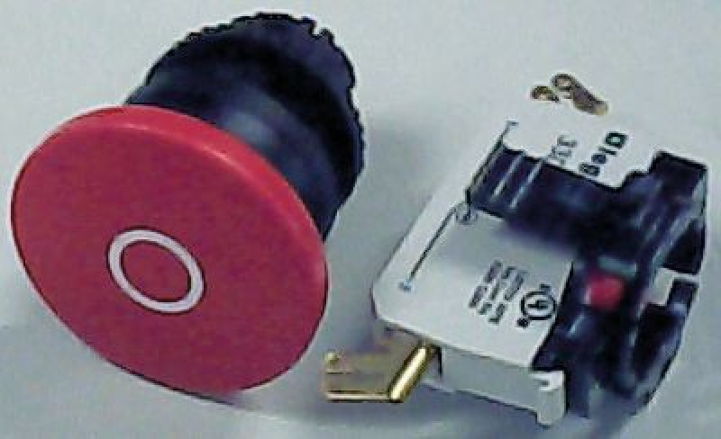 Выключатель нажимной кнопочный STOP