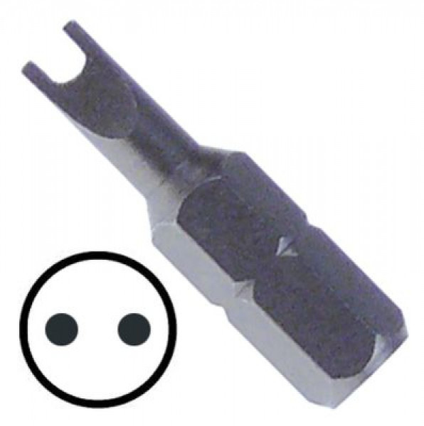 Бита насадка Д 25мм для защитных винтов размер 4,0 мм