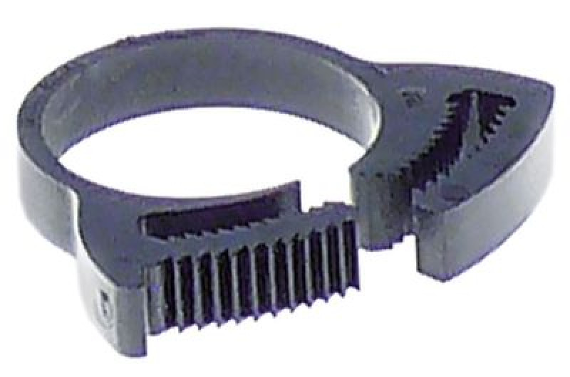 Хомут шланговый пластмасса ø 20-25мм для льдогенератора кол-во в уп-вке 1штук