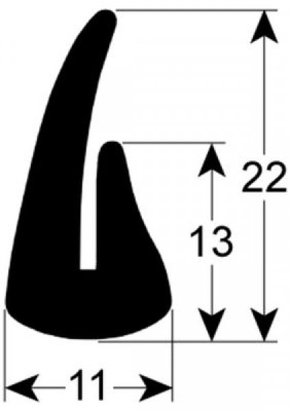 Уплотнитель Д 1320мм для картофелечистки модель PSM