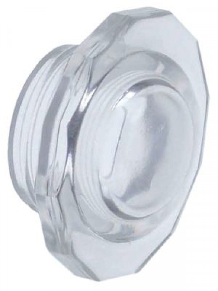 Линза терм.стой-сть 550°C ø 51мм боросиликатное стекло ø резьб. 335мм