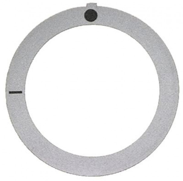 Маркировка регулировочной ручки переключатель 0-1 внутр.ø 455мм серебрист. внеш. ø 59мм