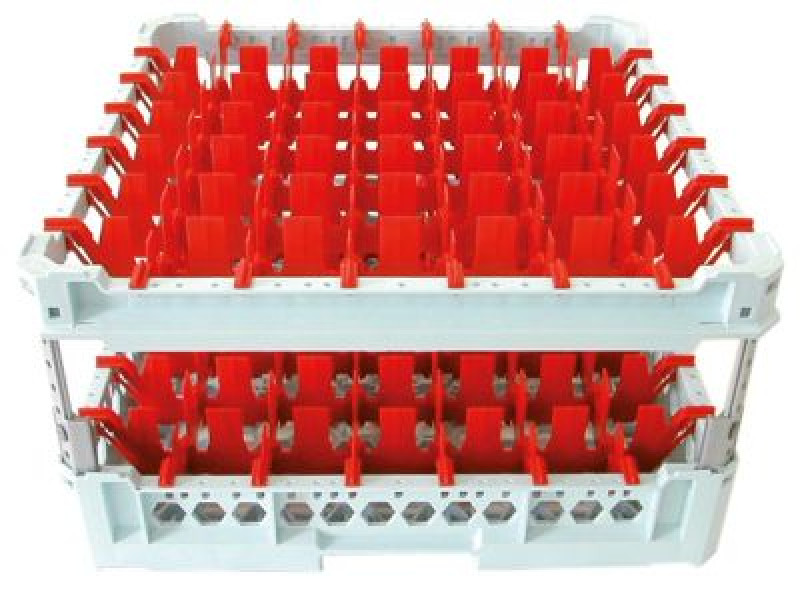 Кассета для мытья стаканов Д 500мм Ш 500мм В 186-250мм эффектив. Высота 151-215мм стаканы 49