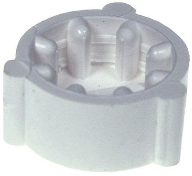 Захватка пластмасса ø 28мм В 14мм для мотора зубчики 8