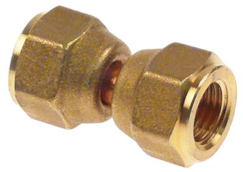 Муфта трубковая присоединение 1/4" SAE Д 17мм 7050/2 междунар. код US4-4