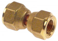 Муфта трубковая присоединение 1/4&quot; SAE Д 17мм 7050/2 междунар. код US4-4