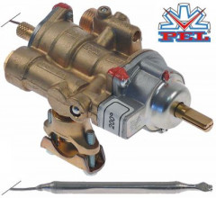 Термостат газовый тип 25ST 100-200°C вход для газа фланец трубы ø21 мм МЖ 35мм