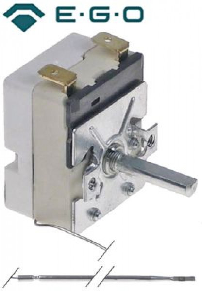 Термостат темп. макс. 320°C 1-полярн. 1NO 16А ø датчик 3мм Д датчик 160мм