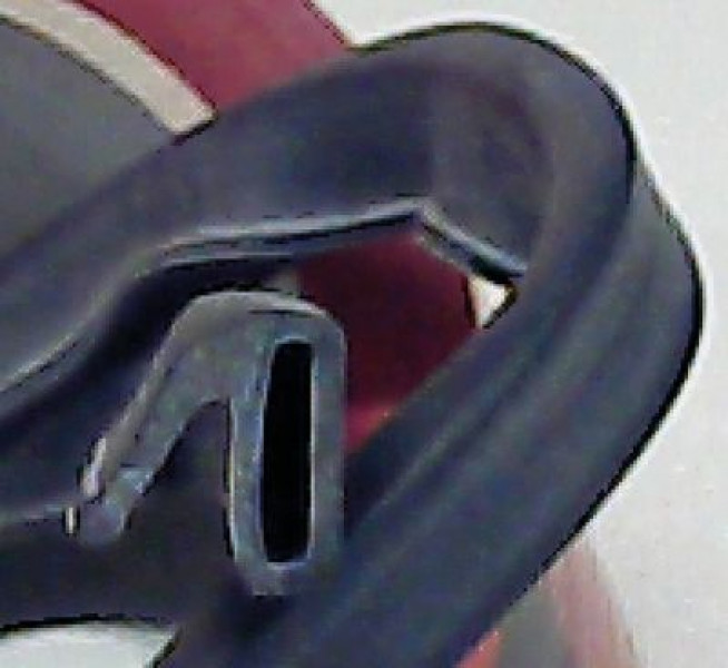 Уплотнитель сверху горизонтальн.