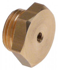 Втулка для резьбового соединения резьба 3/8" ø отверстия M4мм ширина зева ключа 21