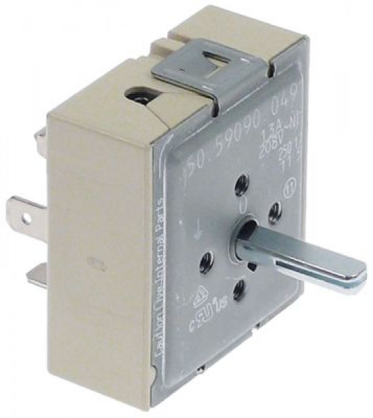 Регулятор энергии 208В 13А направление вращения слева ø ось 6,35x4,75мм