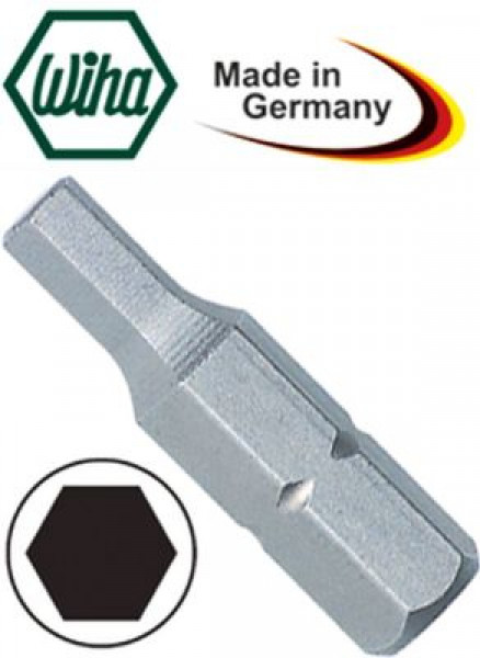 Бита шестигранная Д 25мм Standard размер 1,5 мм