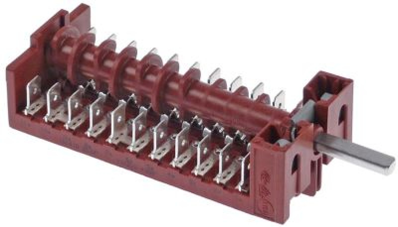 Выключатель кулачковый 16А последовательность включения 0-1-2-3 ø ось 6x4,6мм