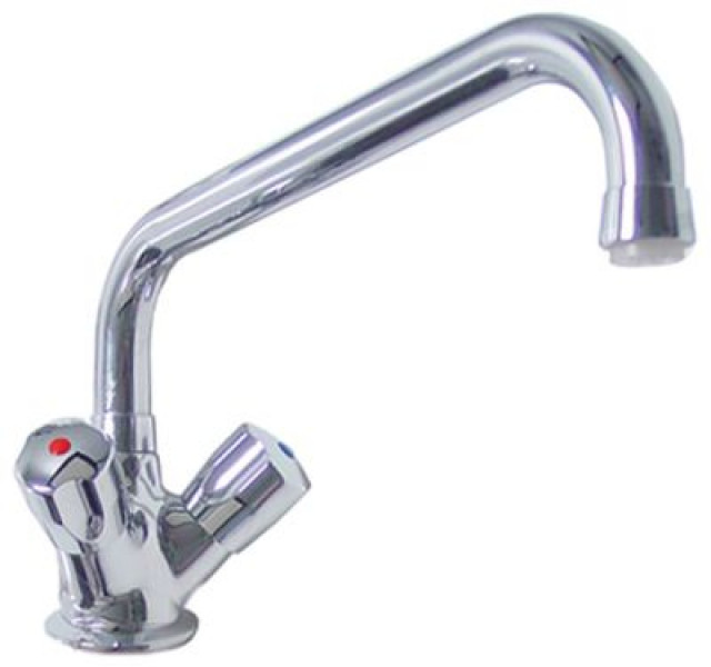 Кран-смеситель моноблочный верхняя часть крана с поворотным изливом