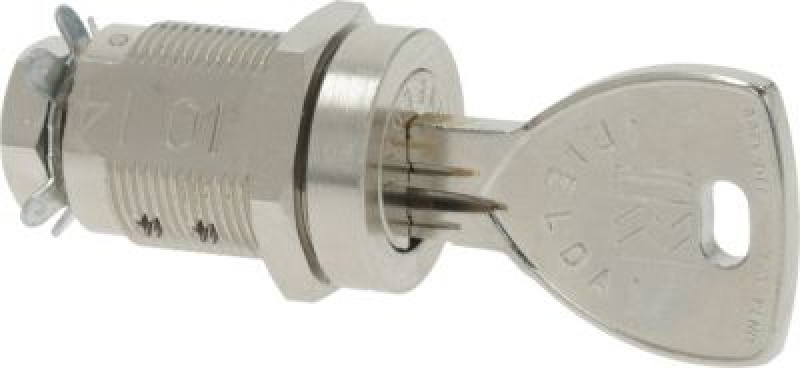 BURGLAR-RESISTANT LOCK RIELDA head ø 22 mm - mounting hole ø 19 mm