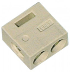 Клемма керамическая В 25мм Д 25мм Ш 15мм 1-полярн. 10мм² макс. 400В макс. 57А кол-во в уп-вке 1штук