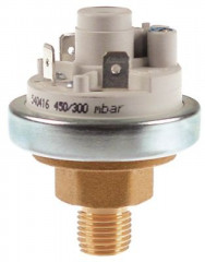 Прессостат диапазон давлений 450/300мбар присоединение 1/4&quot; ø 45мм