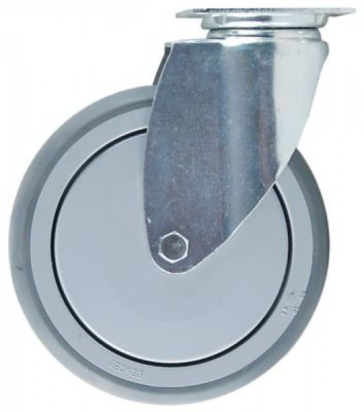 Ролик направляющий пластинчатое крепление  расст-ние меж. отвер-ми 61,5x51,5мм В 185мм