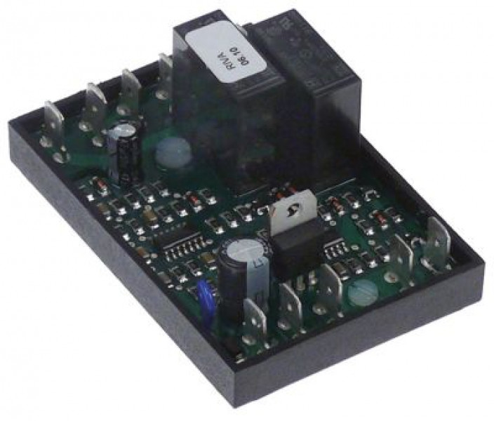 Плата печатная Д 80мм Ш 55мм питание 24В (пер.ток)