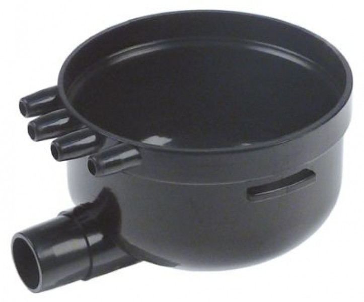 Поддон для сбора сока В 60мм Д 100мм Ш 80мм ø отверстия 145мм