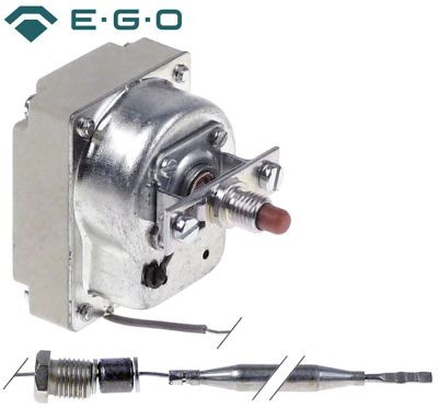 Термостат защитный темп. выкл. 276°C 1-полярн. 15А ø датчик 6мм Д датчик 142мм