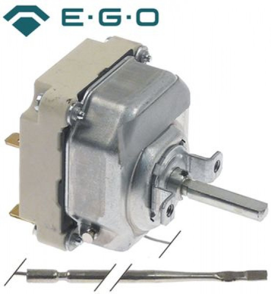 Термостат темп. макс. 300°C 3-полярн. 3NO 16А ø датчик 3мм Д датчик 219мм