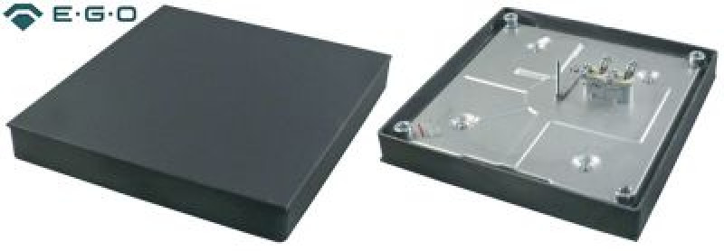 Конфорка размеры 300x300мм 3000Вт 400В присоединение 4 винтовых зажима c чугунными краями