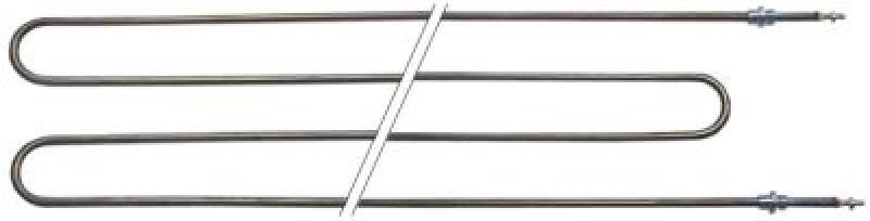 Элемент нагревательный 1000Вт 230В Д 875мм крепление с 2-мя отверстиями присоединение M6x1