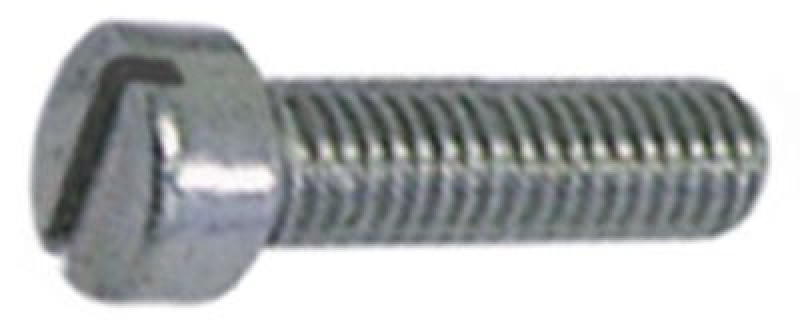 Винт с плоской головкой DIN 84/ISO 1207 резьба M5 CNS отверстие шлиц Д резьбы 8мм