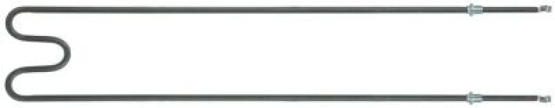 Элемент нагревательный 600Вт 230В Д 605мм печь для пиццы крепление с 2-мя отверстиями